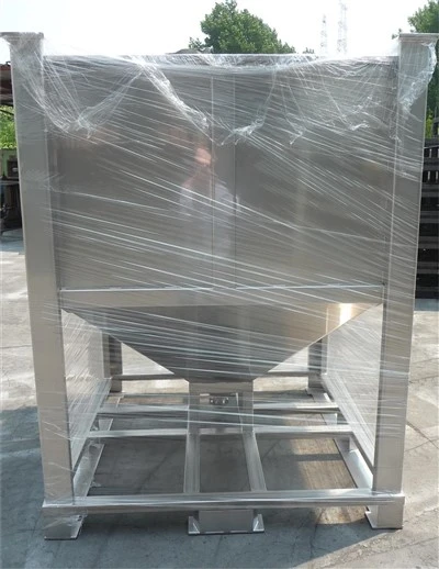 Serbatoio ibc in acciaio inossidabile da 500 litri